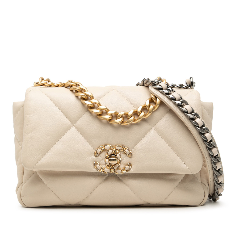 Pre-Loved Chanel Medium Lambskin 19 Flap